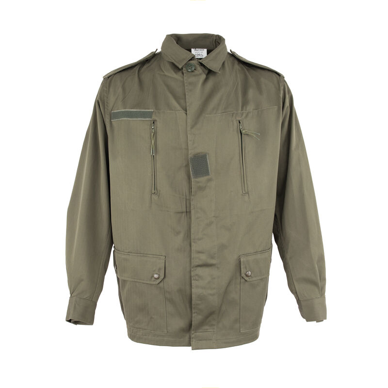 French F2 Herringbone Twill Combat Jacket w/ Four Pockets | Unissued, , large image number 0